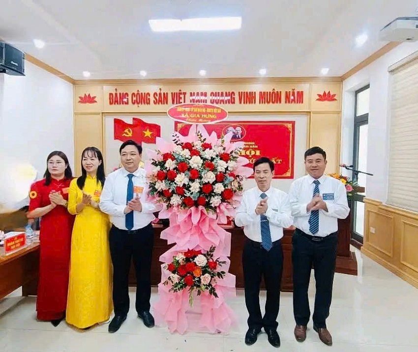 ĐẠI HỘI CHI BỘ ỦY BAN NHÂN DÂN XÃ GIA HƯNG LẦN THỨ NHẤT, NHIỆM KỲ 2025 – 2030